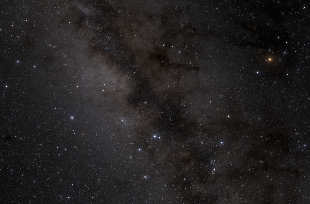 Notre ciel d&rsquo;étoiles basé sur le catalogue Gaia