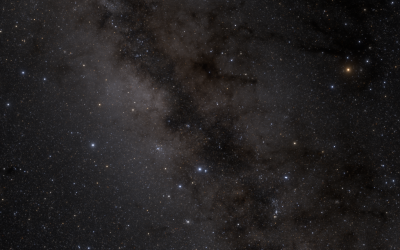 Notre ciel d’étoiles basé sur le catalogue Gaia