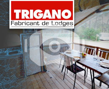 Visite d&rsquo;un intérieur en réalité virtuelle – Trigano