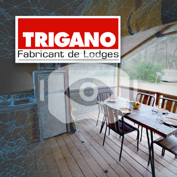 Visite d&rsquo;un intérieur en réalité virtuelle – Trigano