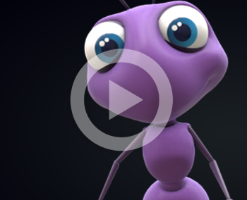 Hélice holographique d’un personnage animé – Alfortville