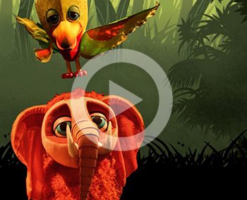 Création de décors animés – L’Odyssée de Moti