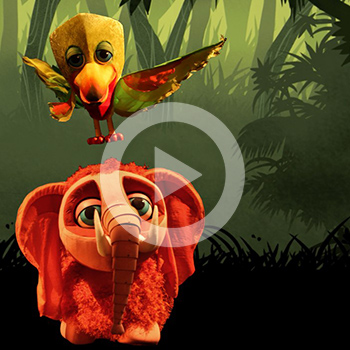 Création de décors animés – L’Odyssée de Moti