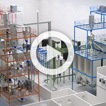 Film 3D de présentation d’une usine – Clextral