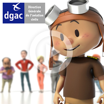 Création de film d’animation sur l&rsquo;aviation de loisir – DGAC